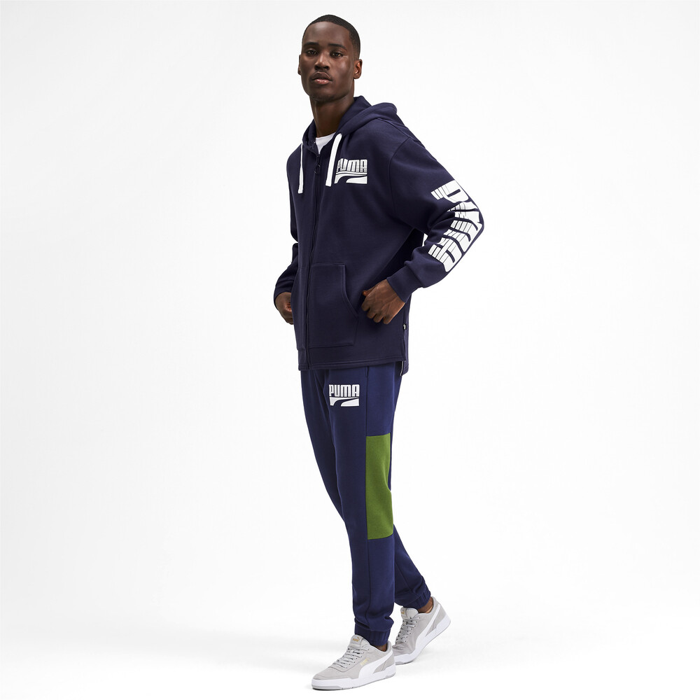 

PUMA - male - Толстовка Rebel Bold FZ Hoody FL – Peacoat –, Синий