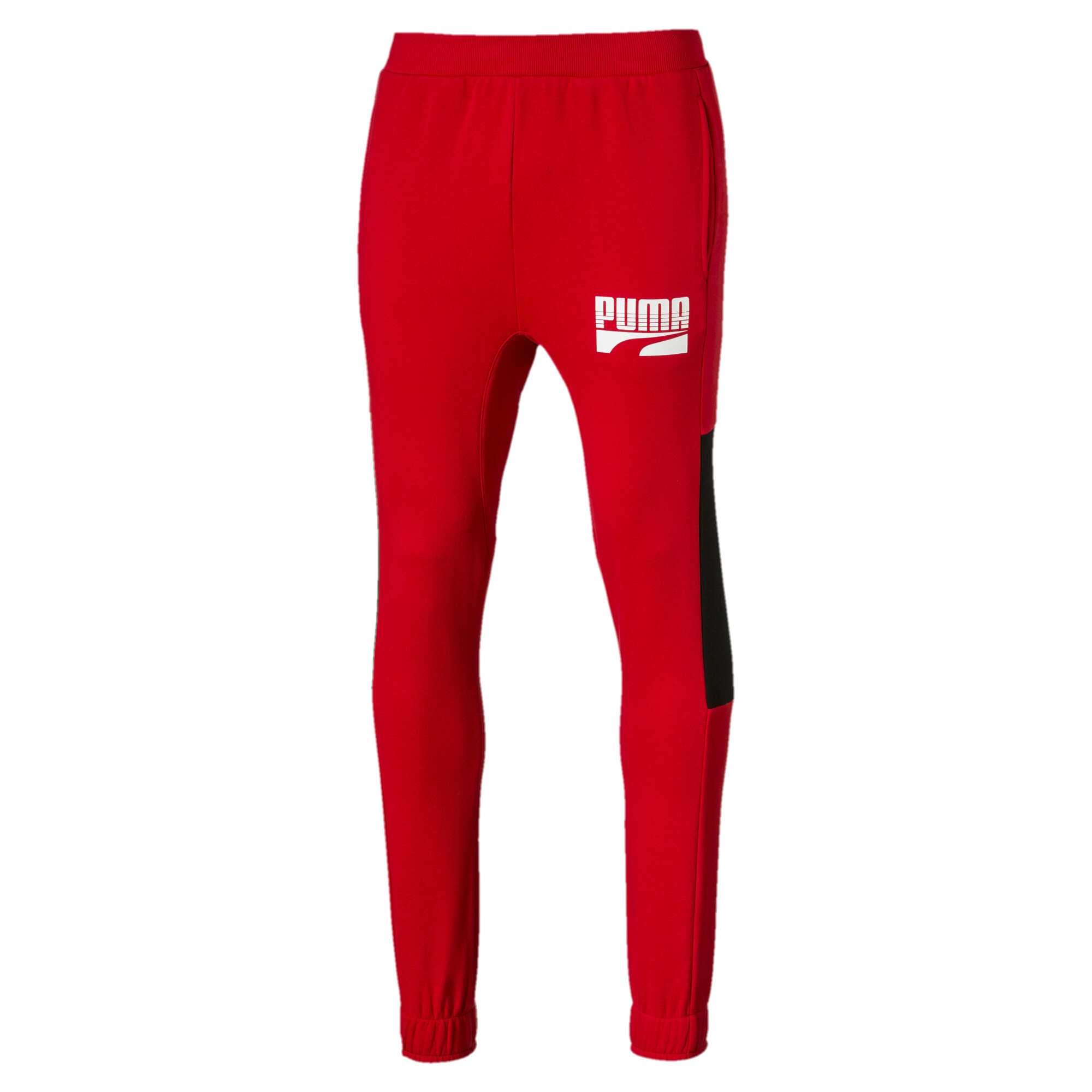 PUMA Rebel Block Men's Sweatpants Men Knitted Pants Basics | eBay