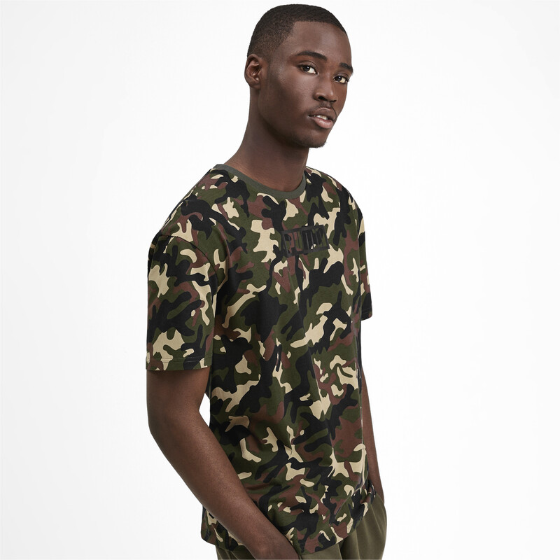 

Men's PUMA Rebel CAMO Graphic Short Sleeve Tee