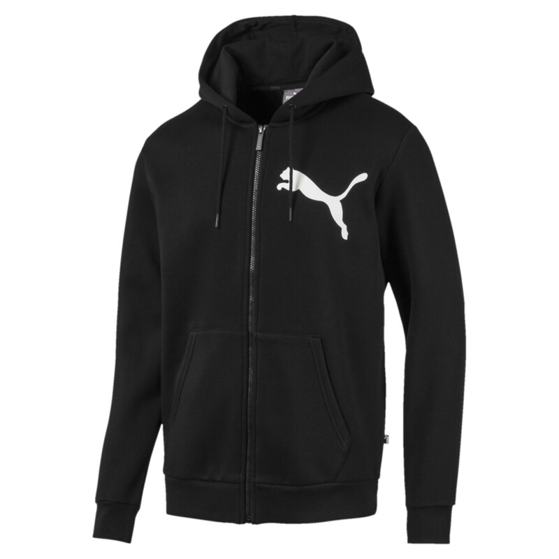 

Men's PUMA Big Logo Full Zip Hoodie
