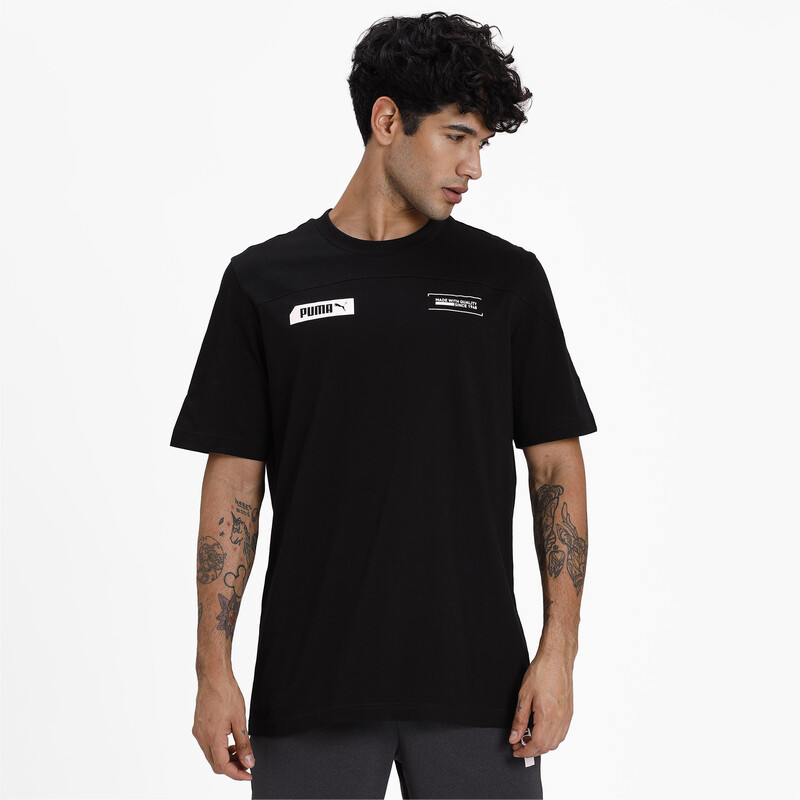 

Men's PUMA NU-TILITY Relaxed T-shirt, Black
