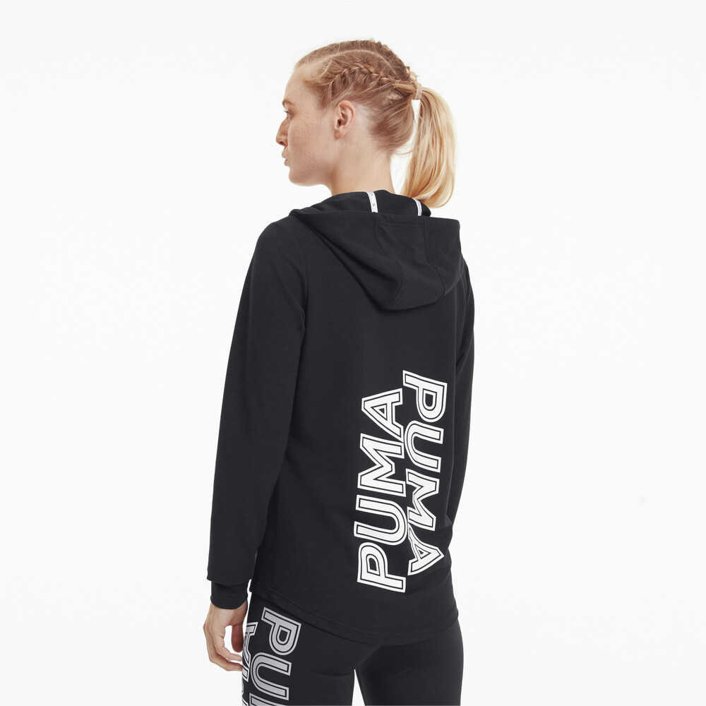 

PUMA - female - Толстовка Modern Sports FZ Hoody – Puma Black –, Черный