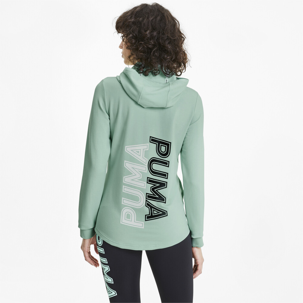 

PUMA - female - Толстовка Modern Sports FZ Hoody – Mist Green –, Зеленый