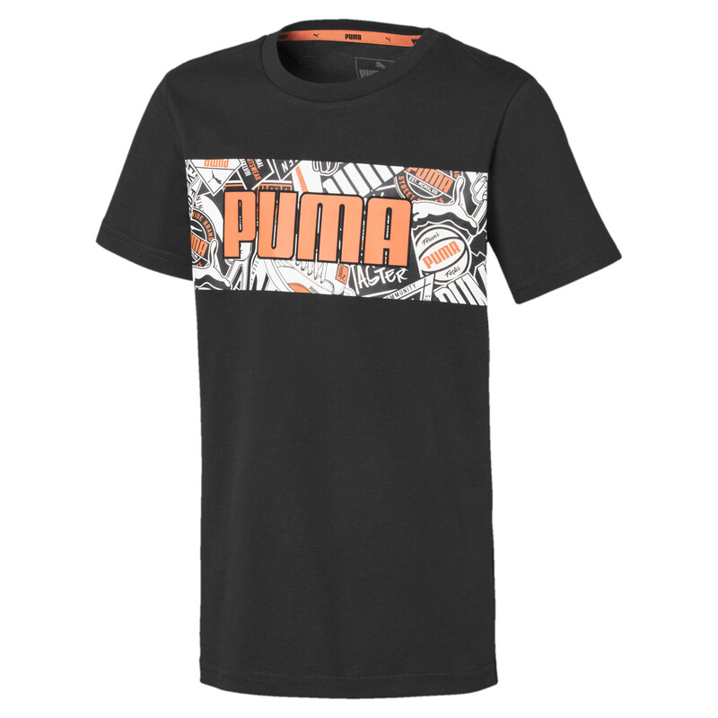 

PUMA Alpha Graphic T-Shirt, Black