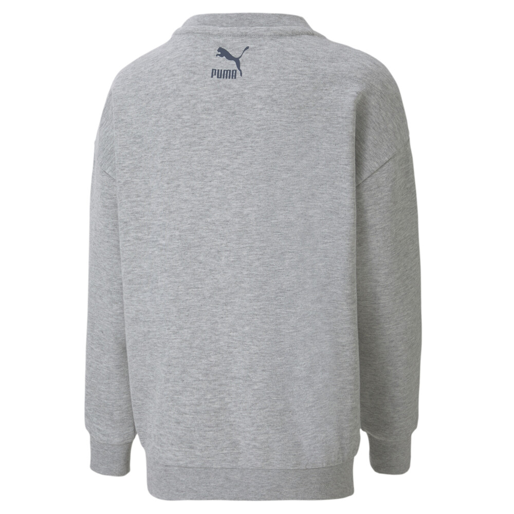 

PUMA - Детская толстовка T4C Crew – Light Gray Heather –, Серый