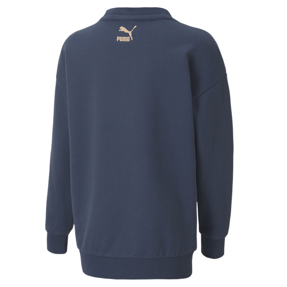 

PUMA - Детская толстовка T4C Crew – Dark Denim –, Синий