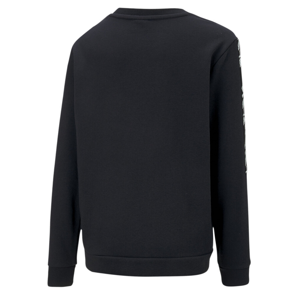 boys black crew neck sweater