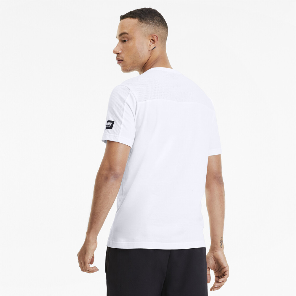 

PUMA - male - Футболка ATHLETICS Advanced Tee – Puma White-Puma Black –, Белый