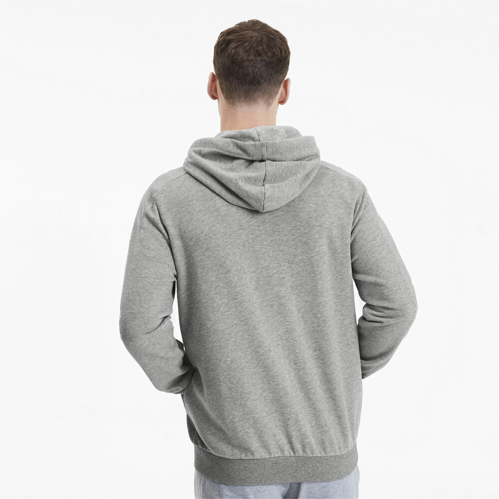 

PUMA - male - Толстовка ATHLETICS Hooded Jacket TR – Medium Gray Heather –, Серый