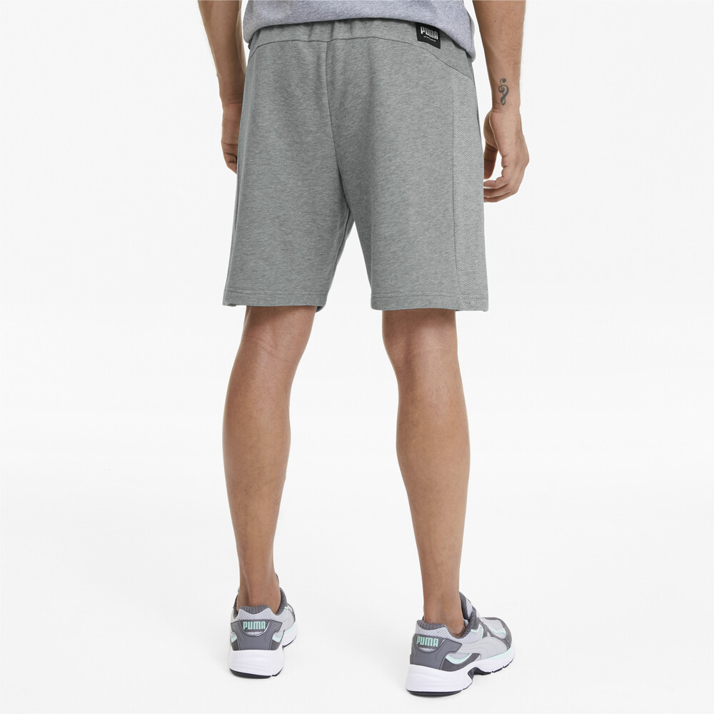 

PUMA - male - Шорты ATHLETICS Shorts TR – Medium Gray Heather-White –, Серый
