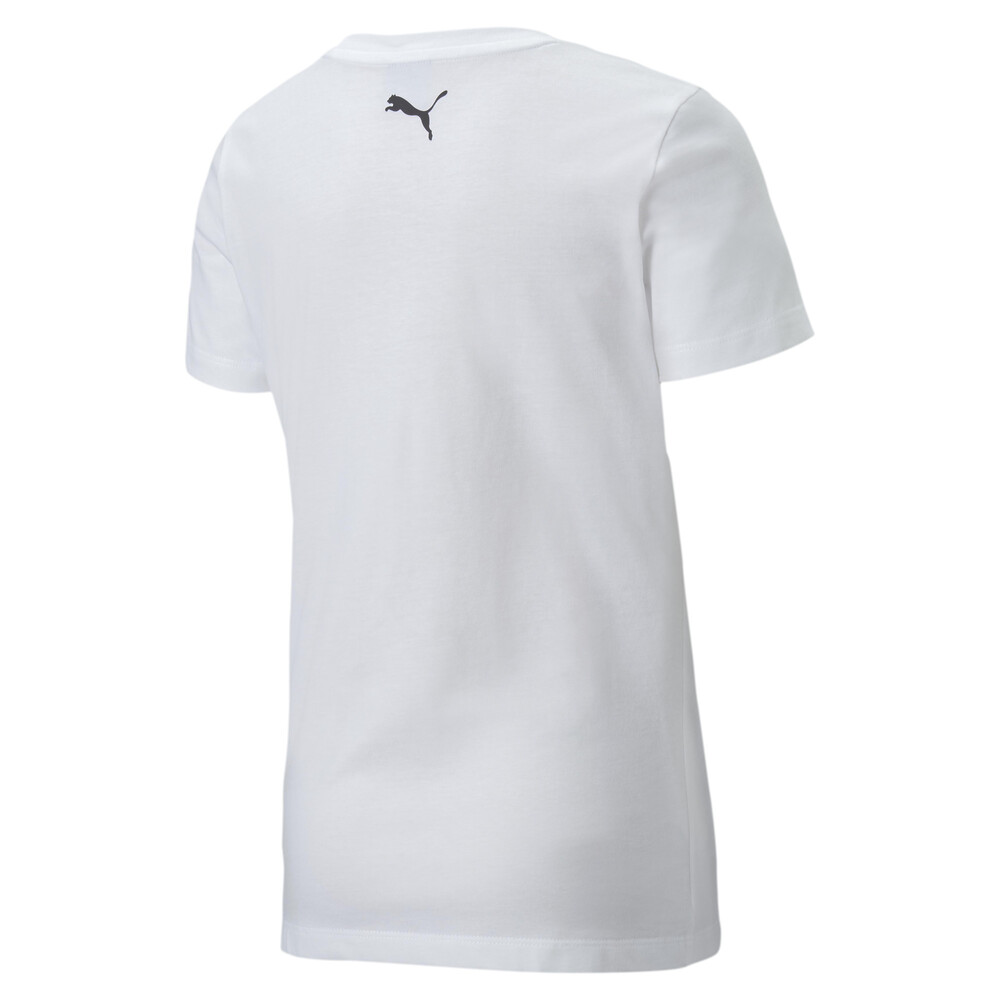 

PUMA - female - Детская футболка Alfa Tee – Puma White-Puma Black –, Белый