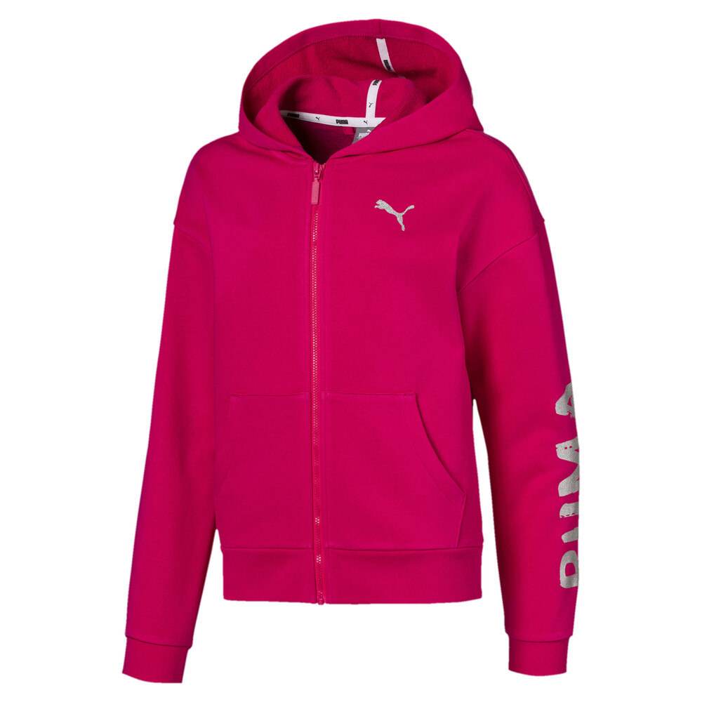 

PUMA - female - Детская толстовка Alpha Sweat Jacket – BRIGHT ROSE –, Розовый