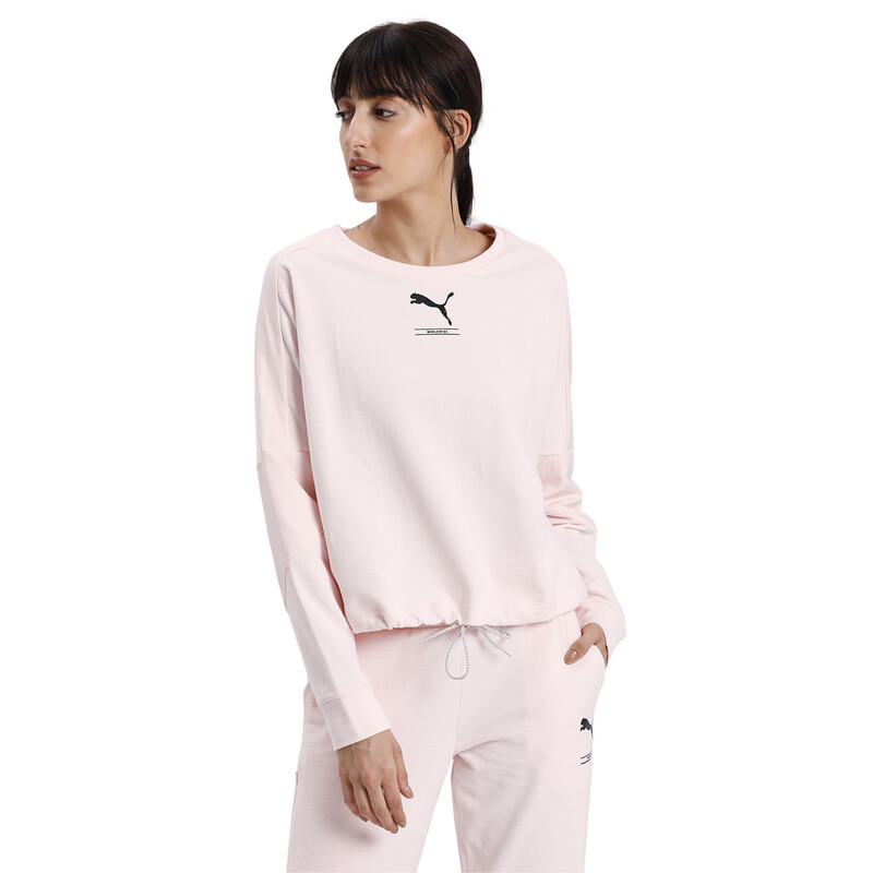 

Women's PUMA Nu-tility Crew Sweat Shirt, Pink