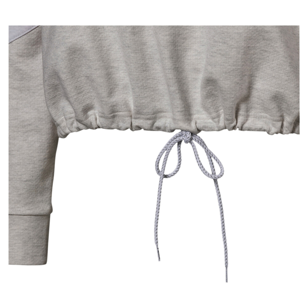 

PUMA - female - Толстовка Nu-tility Crew Sweat – Puma White Heather –, Белый