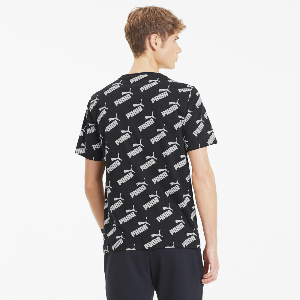 

PUMA - male - Футболка AMPLIFIED AOP Tee – Puma Black –, Черный