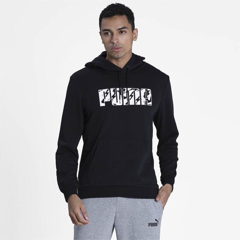 

Men's PUMA Graphic Training Hoodie, Black