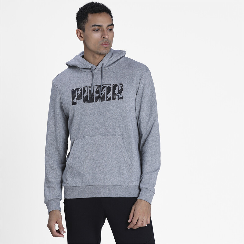 

Men's PUMA Graphic Training Hoodie, Gray