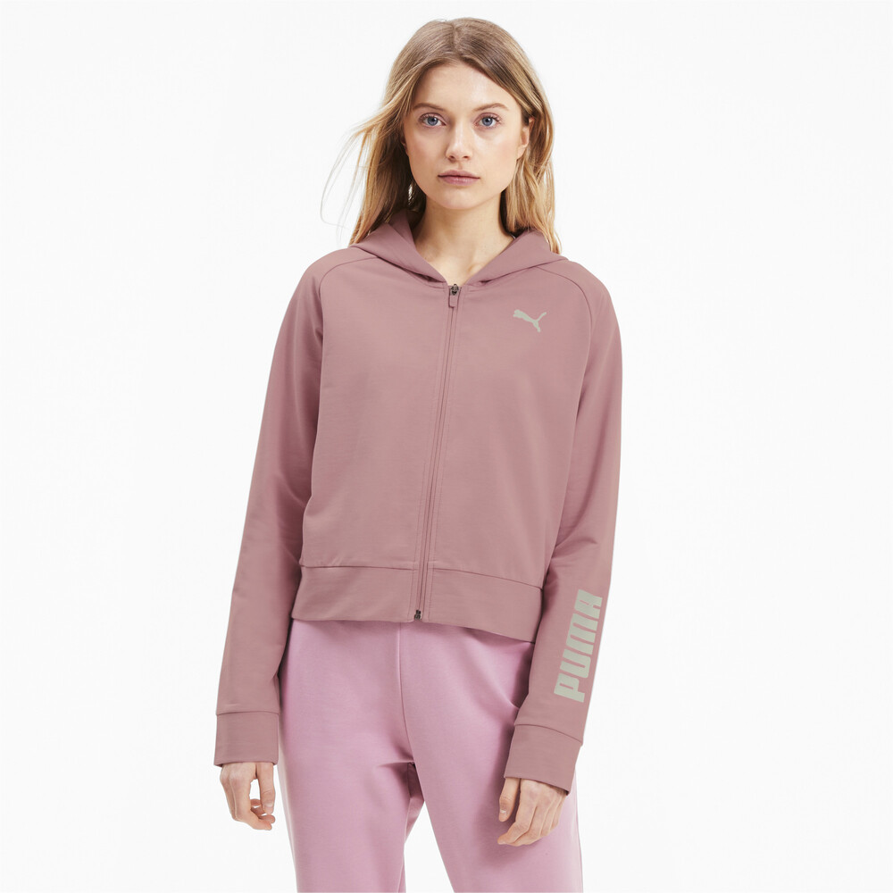 Rtg Full Zip Women S Hoodie Pink Puma