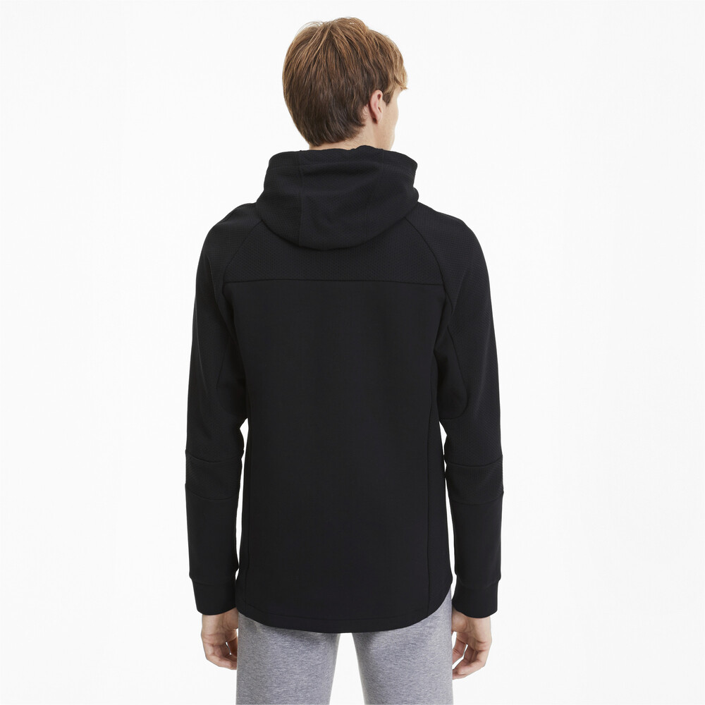 

PUMA - male - Толстовка EVOSTRIPE Hooded Jacket – Puma Black –, Черный