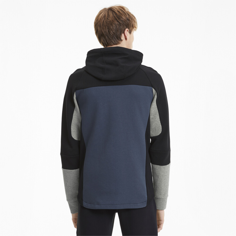 

PUMA - male - Толстовка EVOSTRIPE Hooded Jacket – Dark Denim –, Синий