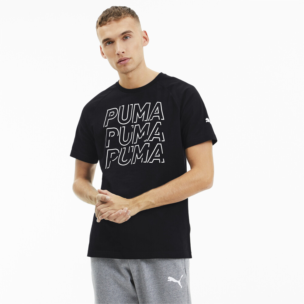 puma modern sport logo tee