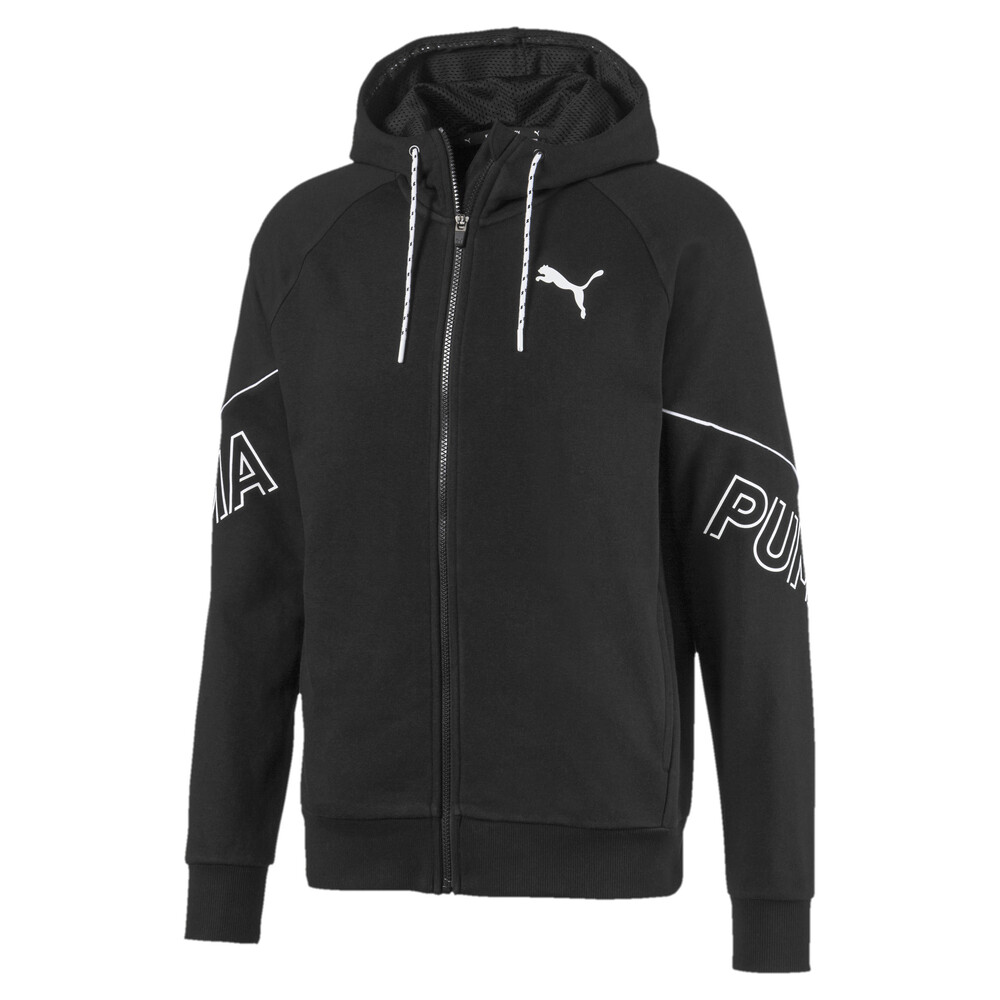 

PUMA - male - Толстовка MODERN SPORTS FZ Hoody TR – Puma Black –, Черный
