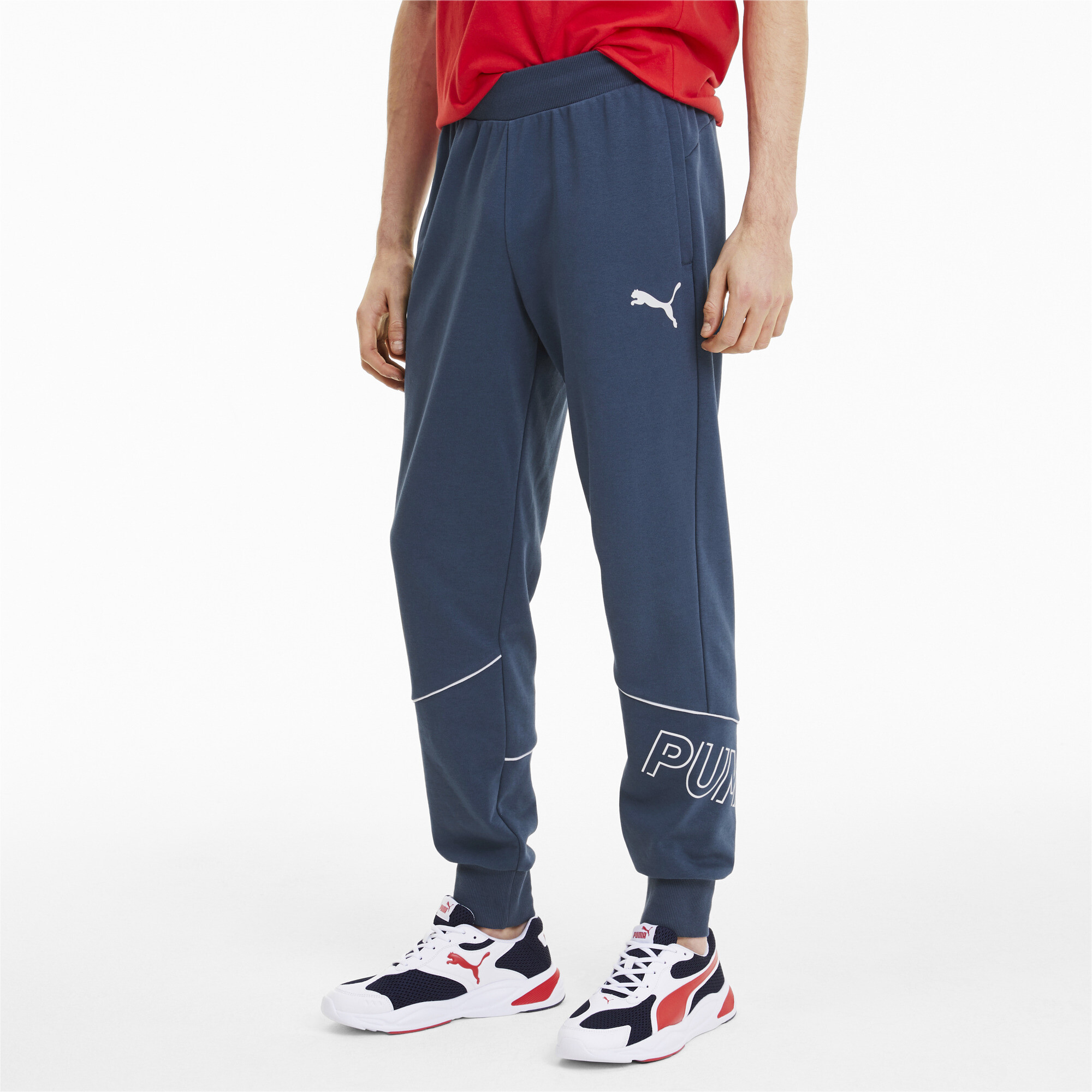 PUMA Modern Sports Men's Sweatpants Men Knitted Pants Basics | eBay