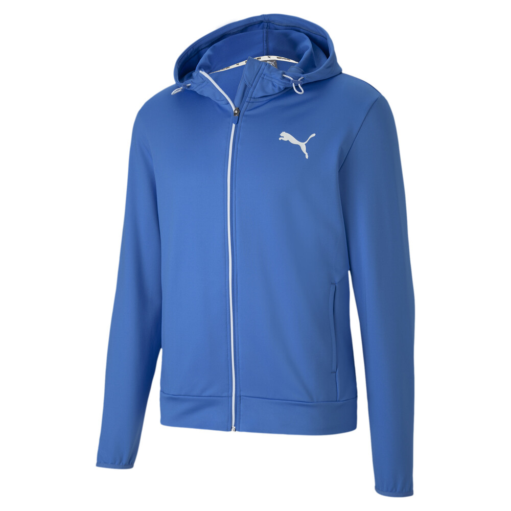 Full Zip Men's Hoodie | Blue - PUMA