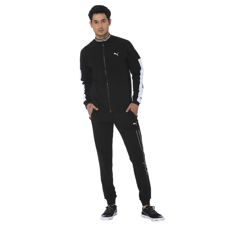 

Men's PUMA X One8 Knitted Track Jacket, Black