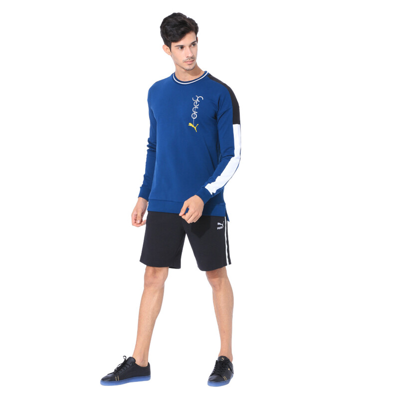 

Men's PUMA X One8 Crew-Neck Sweatshirt, Blue