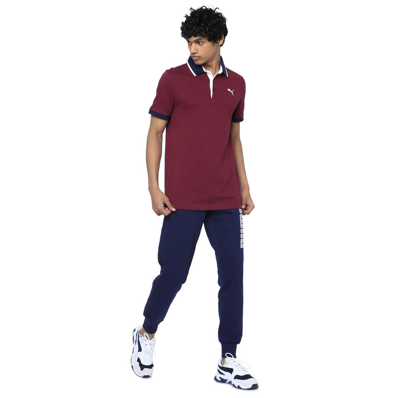 

Men's PUMA Jacquard Polo 2, Red