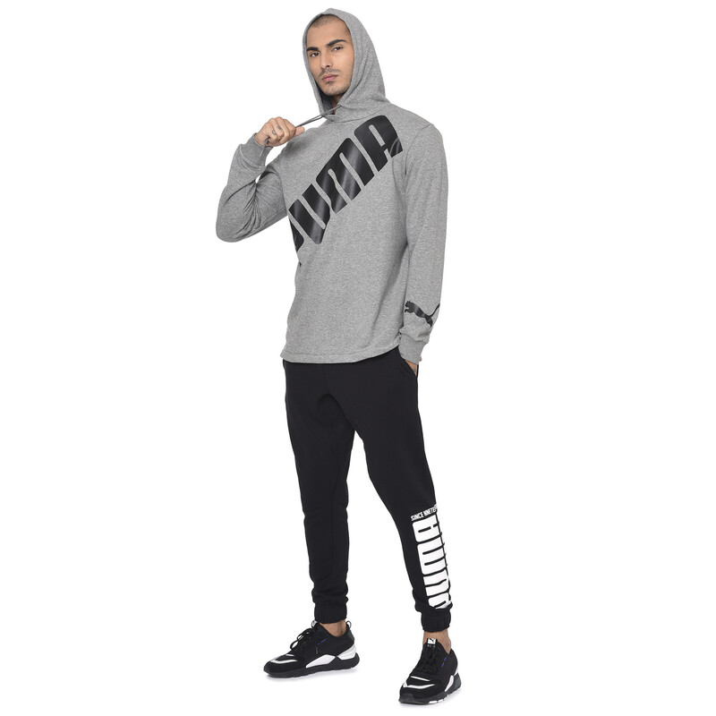 

Men's PUMA OS Slant Logo Hoody TR, Gray