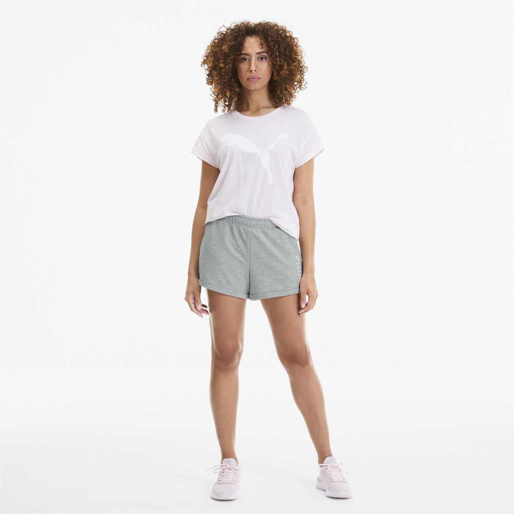 PUMA - female - Шорты Modern Sports 3" Shorts – Light Gray Heather –, Серый