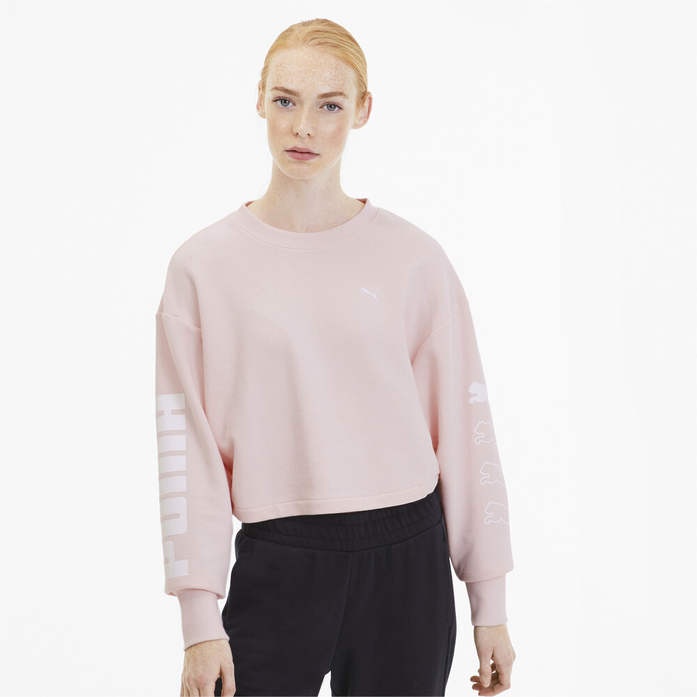 puma pink sweater