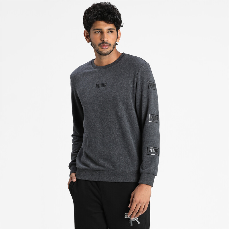 

Men's PUMA Holiday Pack Sweatshirt, Gray