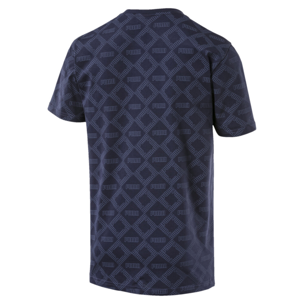 

PUMA - male - Футболка Logo AOP Pack AOP Tee – Peacoat-AOP –, Синий