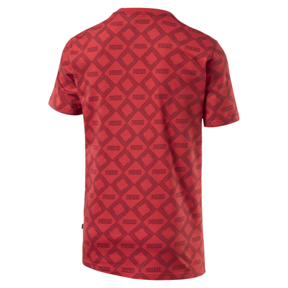 

PUMA - male - Футболка Logo AOP Pack AOP Tee – High Risk Red-AOP –, Красный