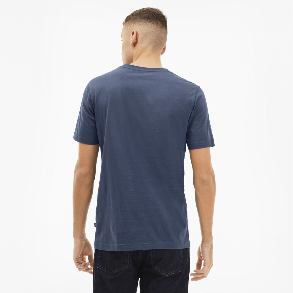 

PUMA - male - Футболка Cat Brand Logo Tee – Dark Denim –, Синий