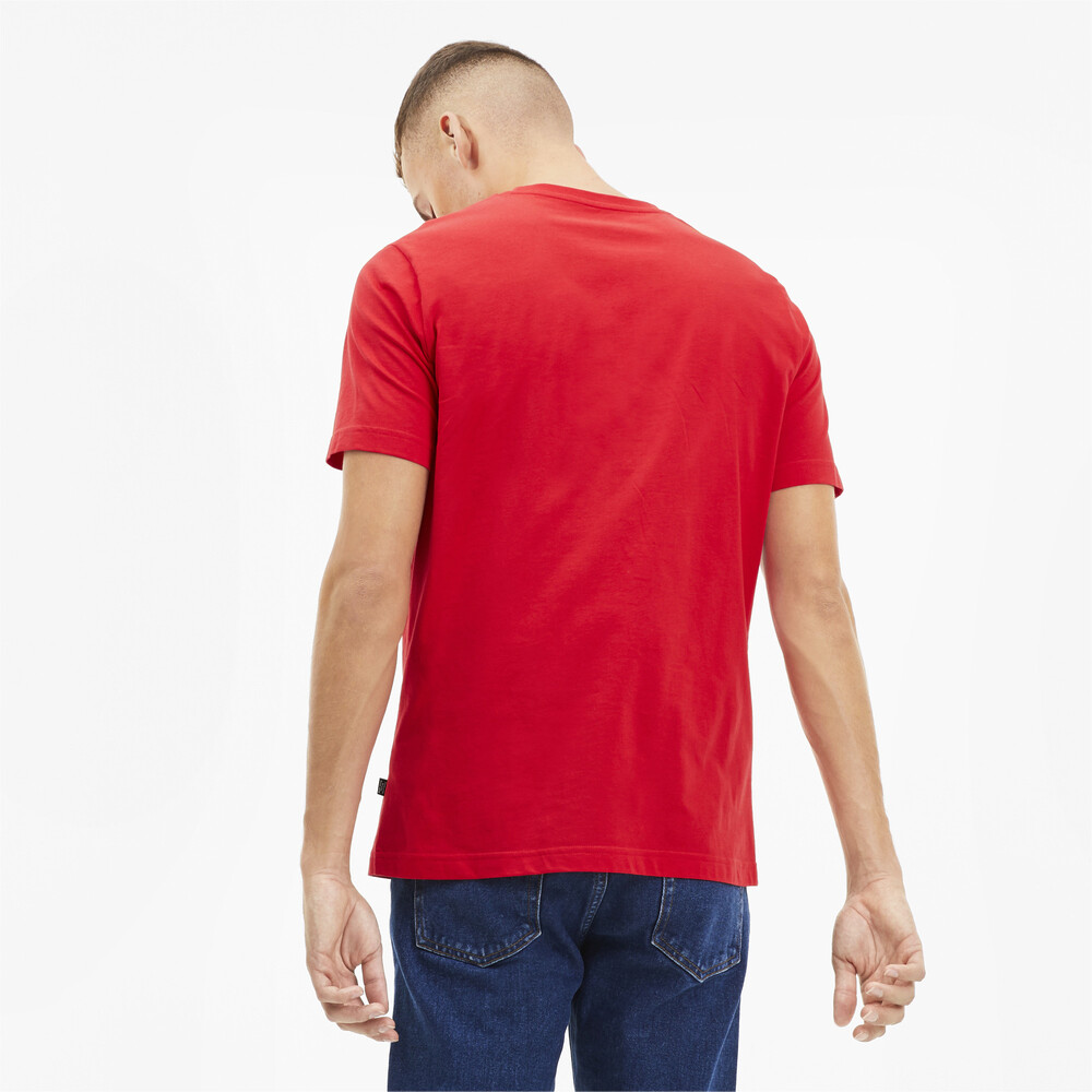 

PUMA - male - Футболка Flock Graphic Tee – High Risk Red –, Красный