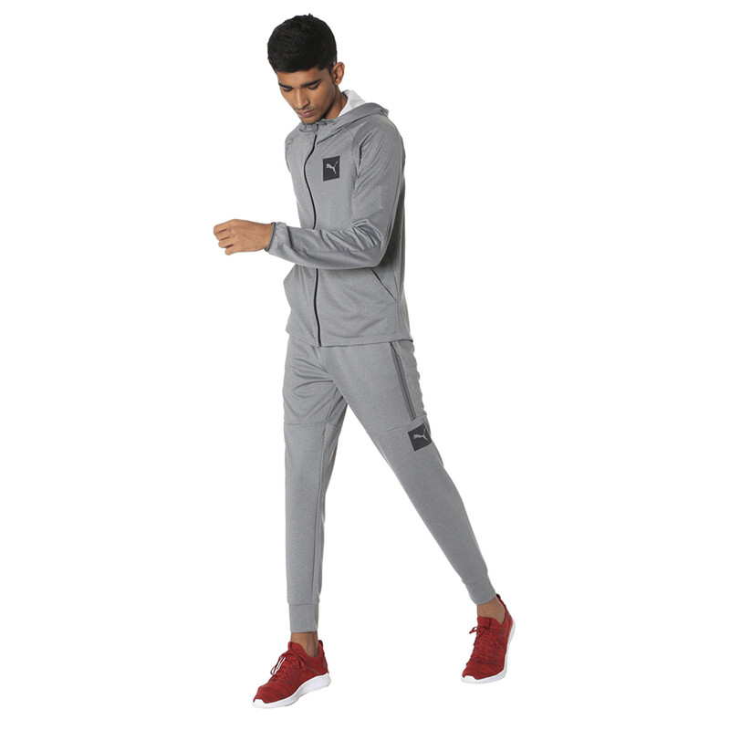 

Men's PUMA Tec Sports Full Zip Men’s Hoodie, Gray