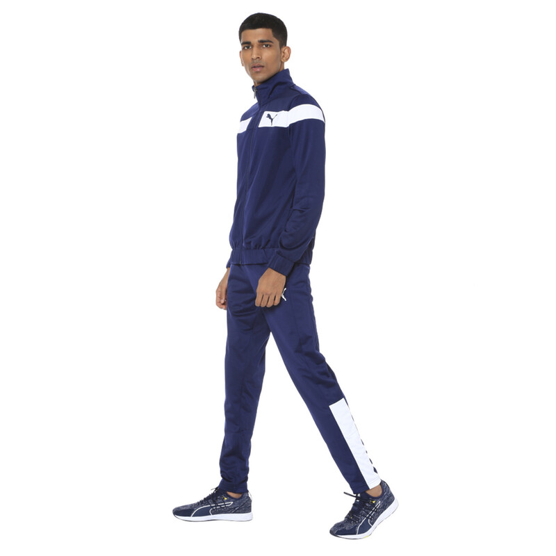 

Men's PUMA Techstripe Tricot Regular Fit Track Suit, Purple