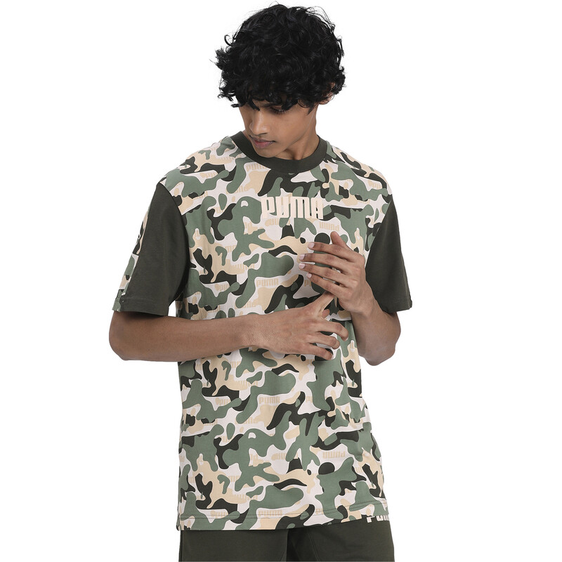 

Men's PUMA REBEL Camo T-Shirt