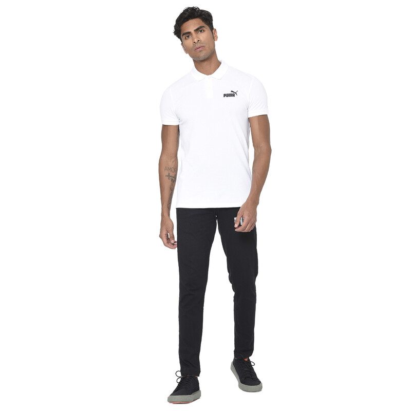

Men's PUMA Essential Short Sleeve Polo Shirt