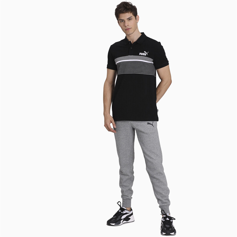 

Men's PUMA ESS+ Stripe Polo