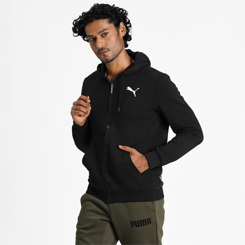 Men's PUMA Essentials Full Zip Fleece Hoodie