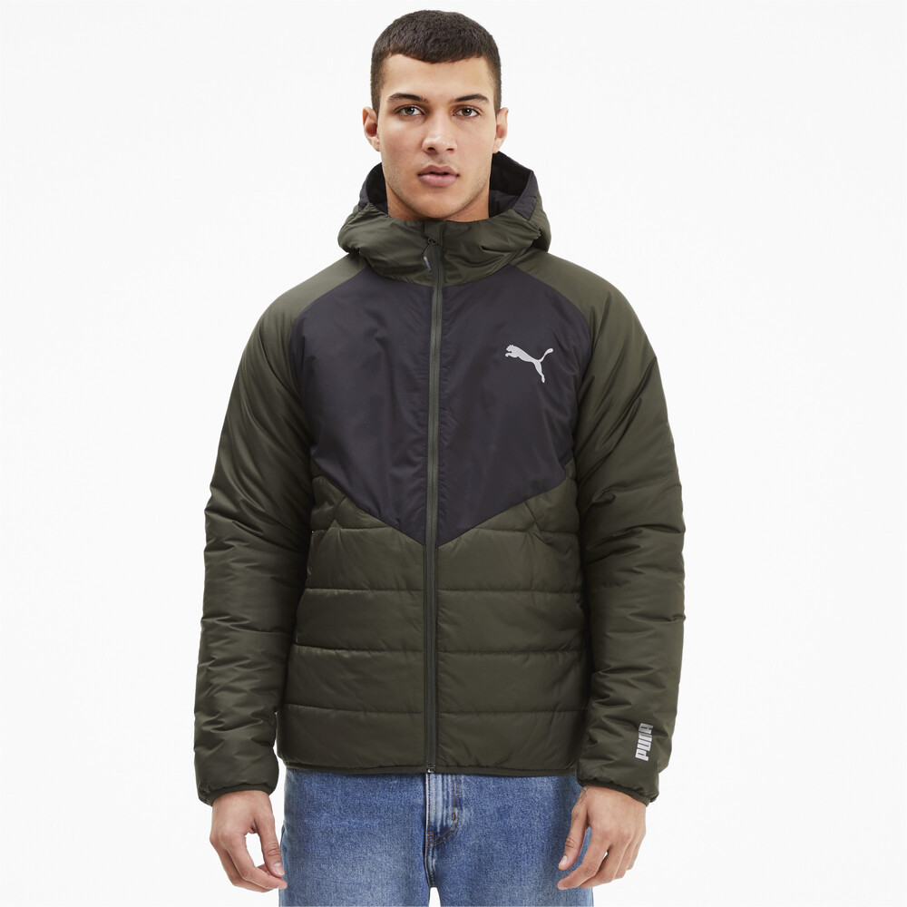 WarmCELL Padded Men's Jacket | Green - PUMA