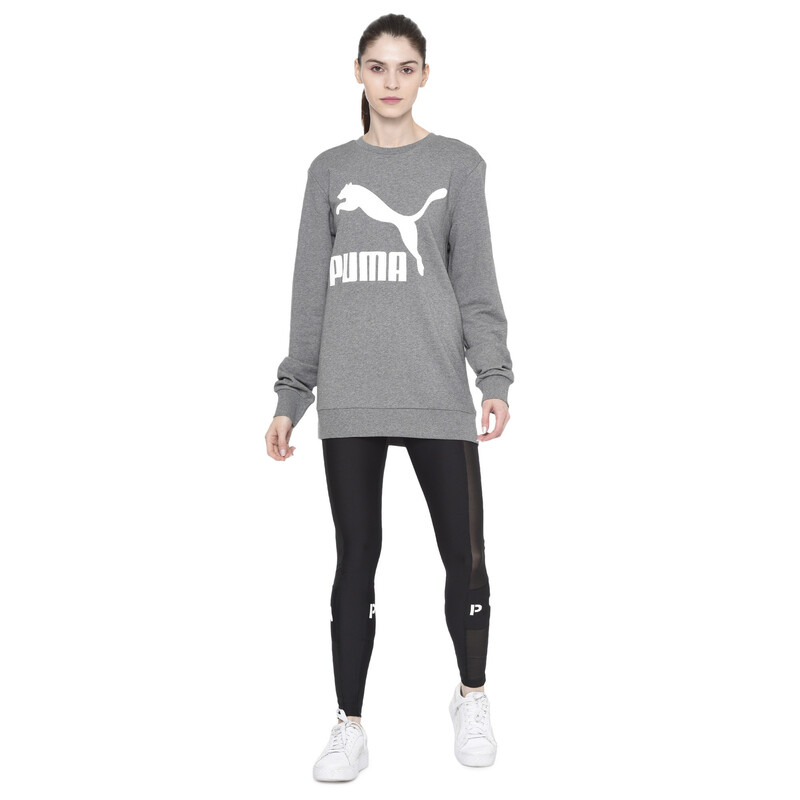 

Women's PUMA Graphic Logo Tee, Gray