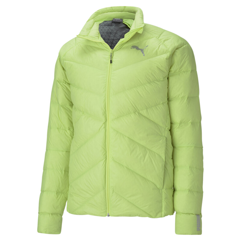 

Men's PUMA PWRWarm packLITE Down Jacket, Gray/green