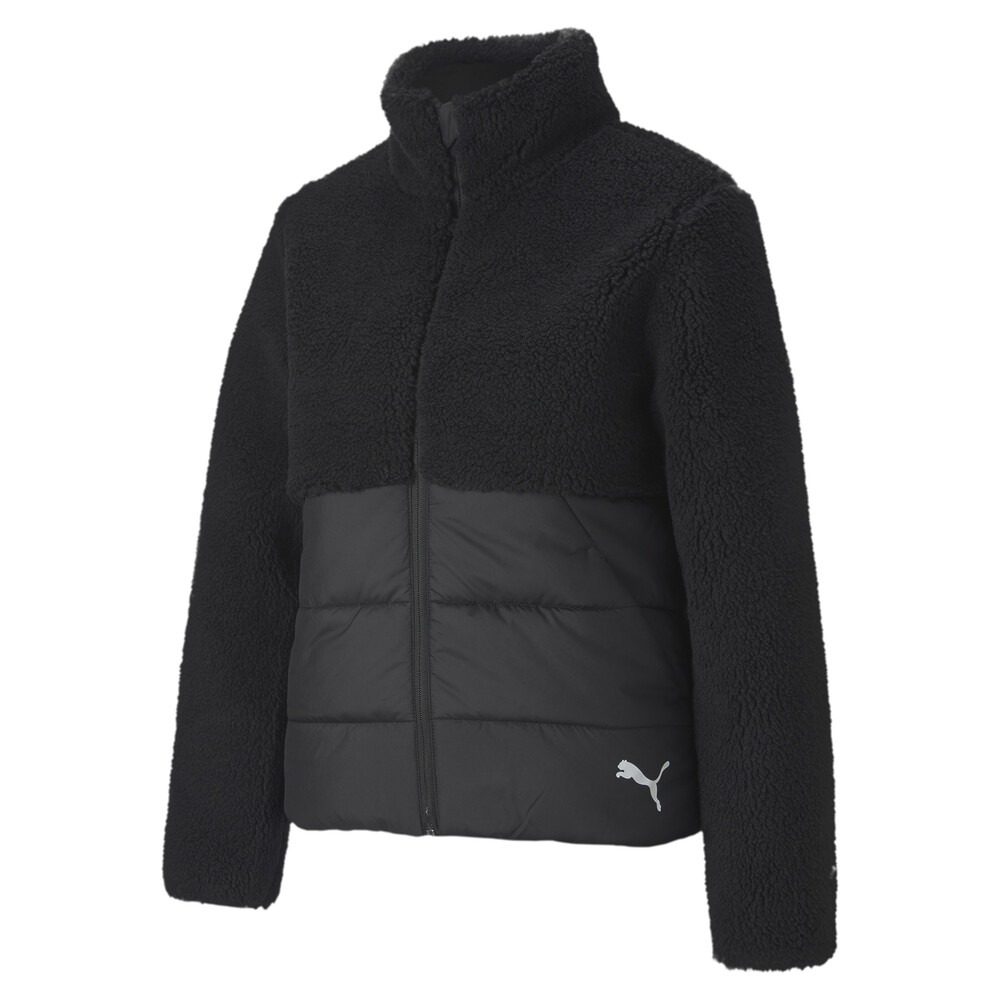 Sherpa Hybrid Women's Jacket Black PUMA