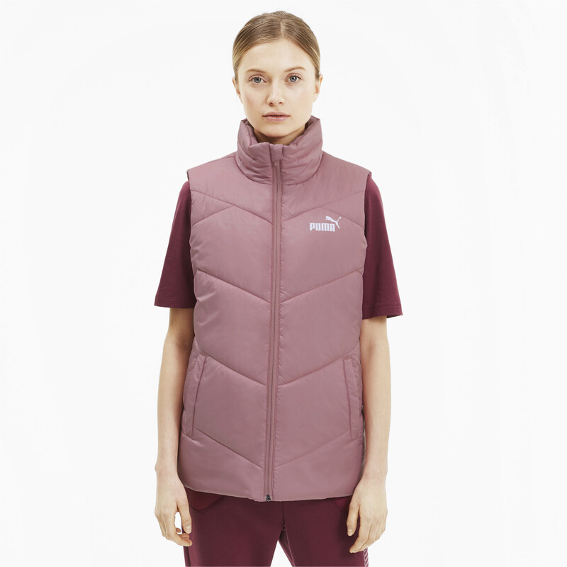 

Women's PUMA ESS Padded Water Repellent Gilet, Foxglove